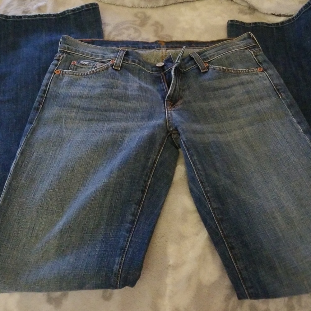 Womens Designer Blue Jeans